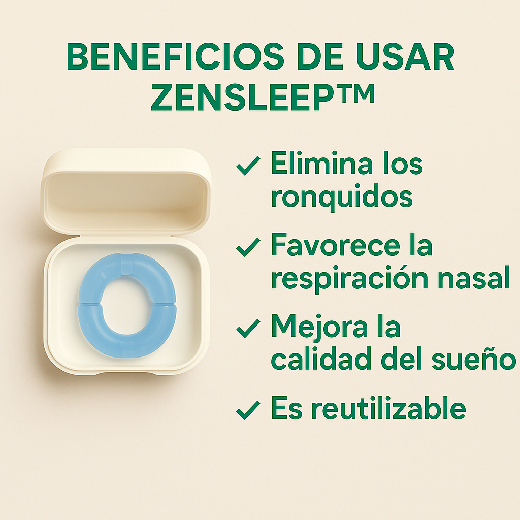 ZenSleep™ - menos ronquidos, más armonía